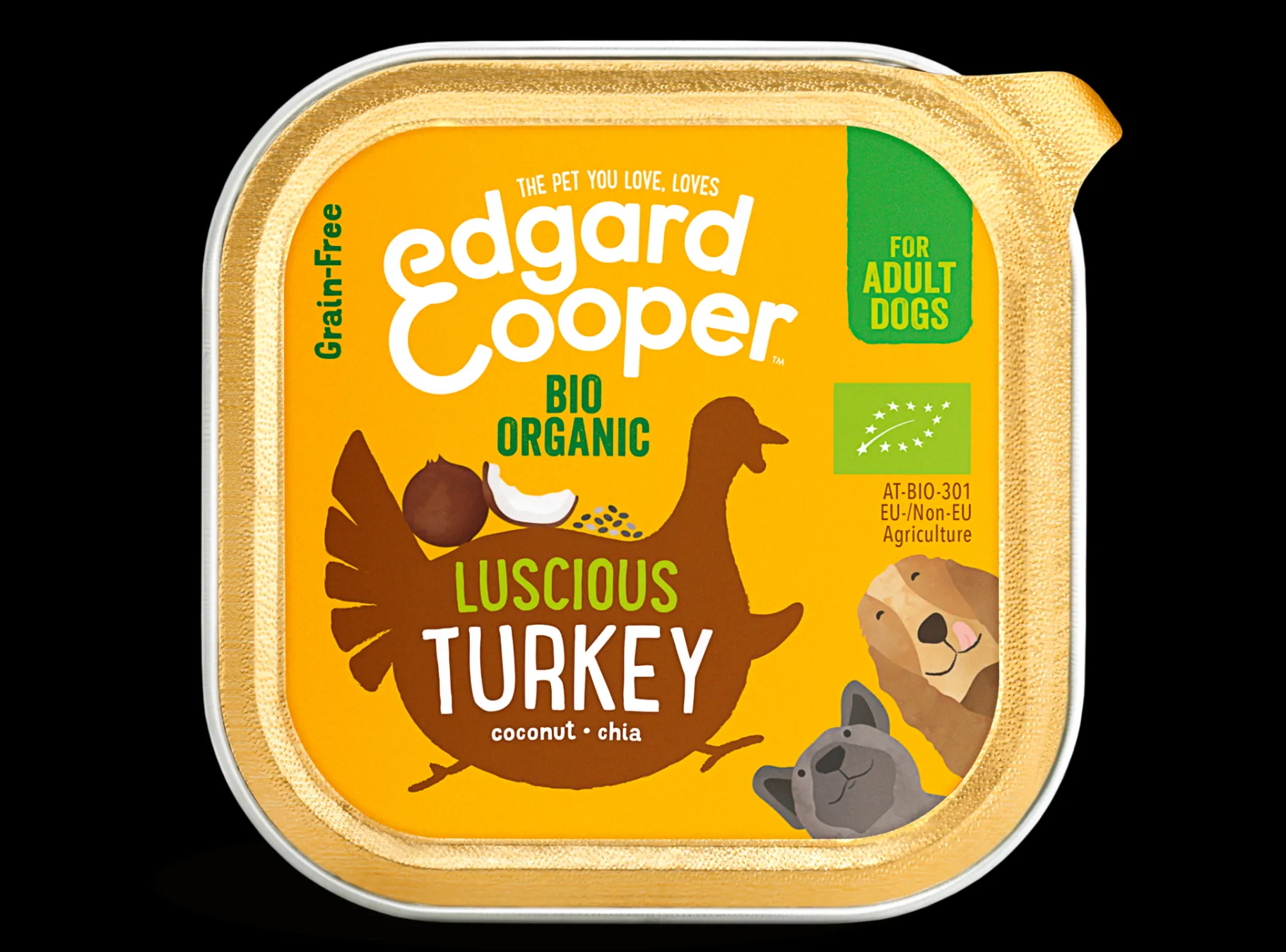 ohgreen Adult paté BIO kalkoen 100g