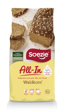 ohgreen All-in-mix voor Waldkorn® Authentic bruin meergranenbrood