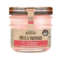 ohgreen Amandelpasta met roze pralines