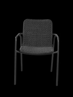 ohgreen Armstoel Aruba antracite