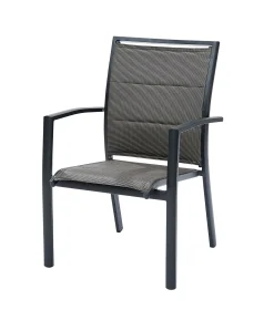 ohgreen Armstoel Modulo grijs antraciet