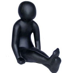 ohgreen Beeld zittend 48cm fiberterrazzo