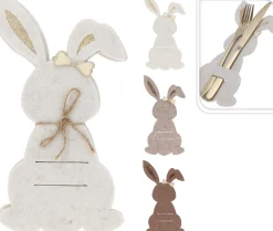 ohgreen Bestekhouder haas in vilt - 4ass