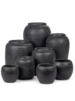 ohgreen Black Ancient Sierpot m l15xb15x13 zwart