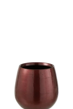 ohgreen Bloemp blinkend ker rd/gd m (21x21x19cm)