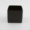 ohgreen BLOEMPOT VIERKANT BASIC MINI Ø 11CM MAT ZWART