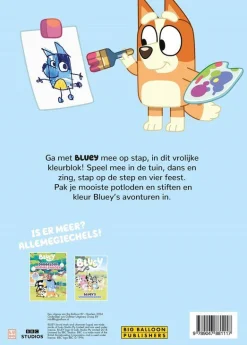 ohgreen Bluey - kleur mee met bluey