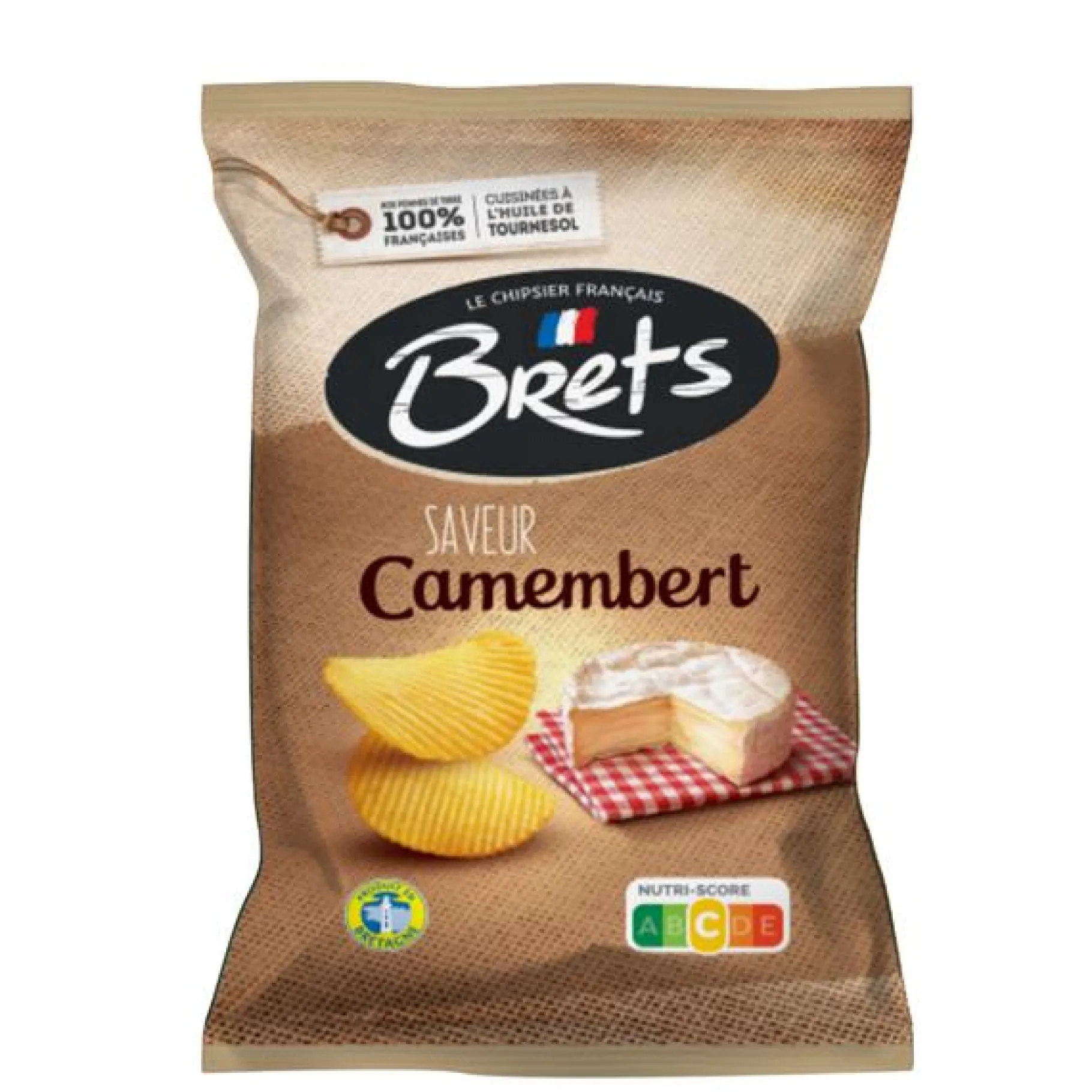 ohgreen Brets chips met camembert smaak