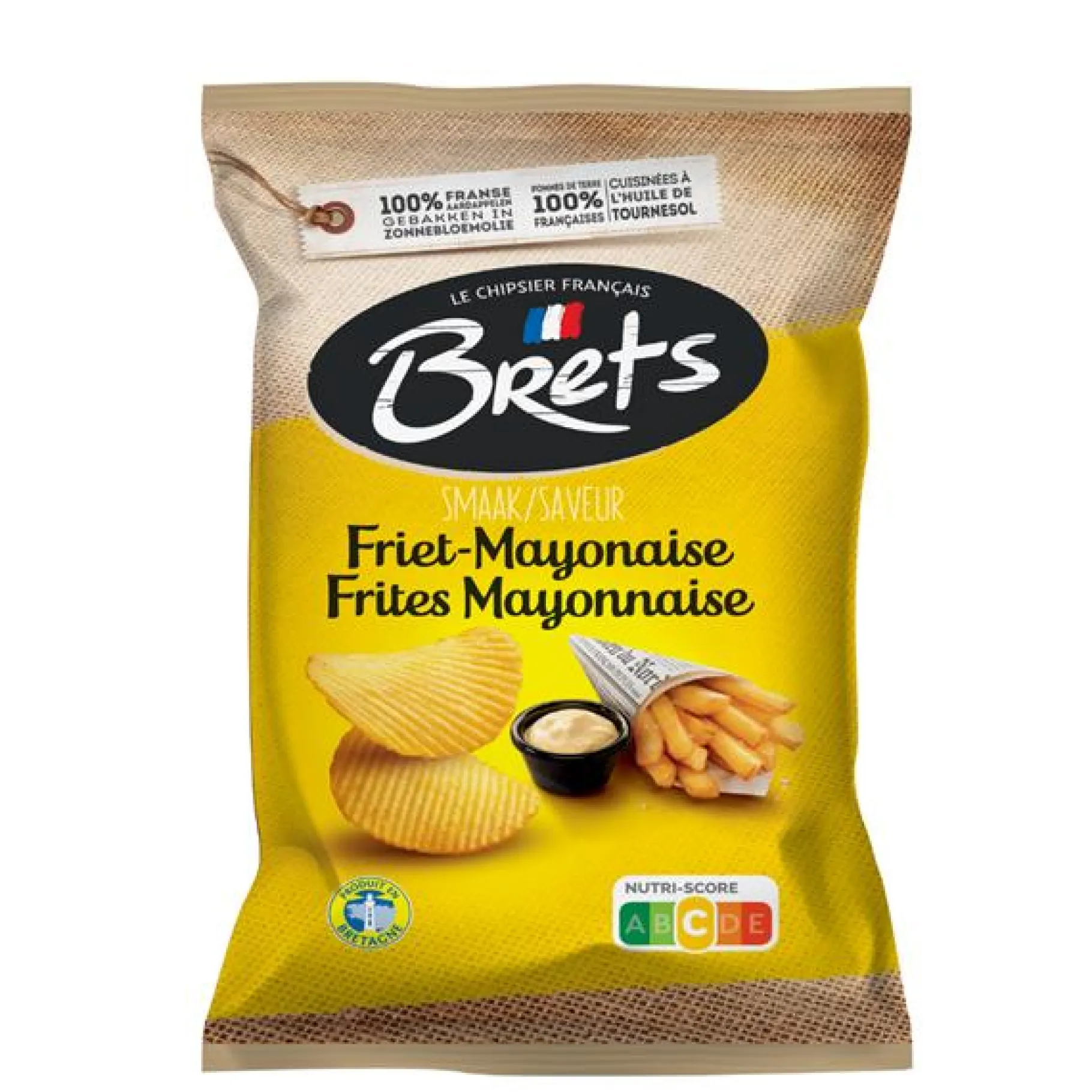 ohgreen Brets chips met friet mayonnaise smaak