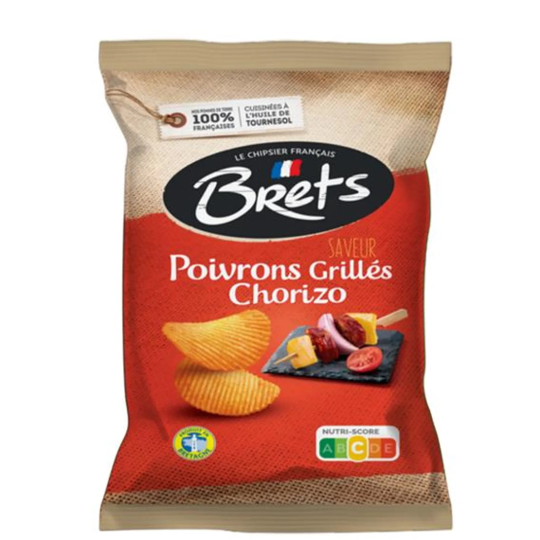 ohgreen Brets chips met gegrilde chorizo pepersmaak