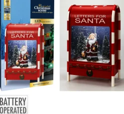 ohgreen Brievenbus led sneeuw muziek