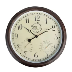 ohgreen Buitenklok kunststof