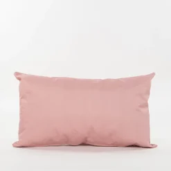 ohgreen Buitenkussen oud roze 30x50cm