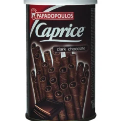 ohgreen Caprice wafelpijpjes zwarte choc. 115g