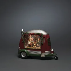 ohgreen Caravan met kerstman die speelgoed repareert