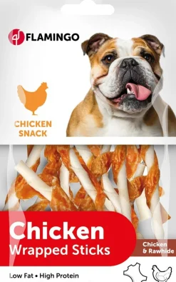 ohgreen Chick'n snack wrapped sticks 65g