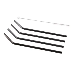 ohgreen COCKTAILRIETJES RVS ZW S/4