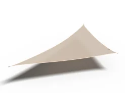 ohgreen Coolfit schaduwdoek driehoek 90°, 570x400x400cm, ecru