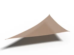 ohgreen Coolfit schaduwdoek driehoek 90°, 710x500x500cm, zand