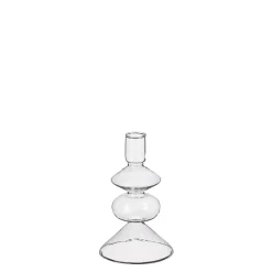 ohgreen Costa kandelaar glas - h14,5xd9cm