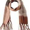 ohgreen Dames sjaal geruit - bruin