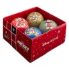 ohgreen Doos met 4 kerstballen mickey