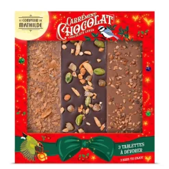 ohgreen Doos van 3 tabletten zwart en melk