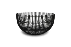 ohgreen Draadmand 25xh12cm zwart iris