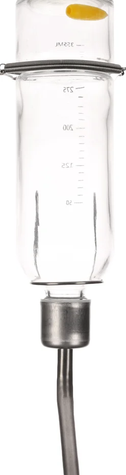 ohgreen Drinkfles athina transparant & zilver