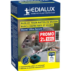 ohgreen Duopack Storm Ultra Secure blokjes tegen ratten en muizen