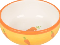 ohgreen Eet- en drinkpot ibo rond geel & wit