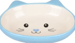 ohgreen Eet- en drinkpot isa lichtblauw & wit