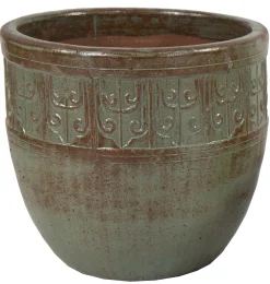 ohgreen Egg pot geglazuurd d55h50