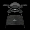 ohgreen Electrische barbecue Q1400 met onderstel, Dark Grey