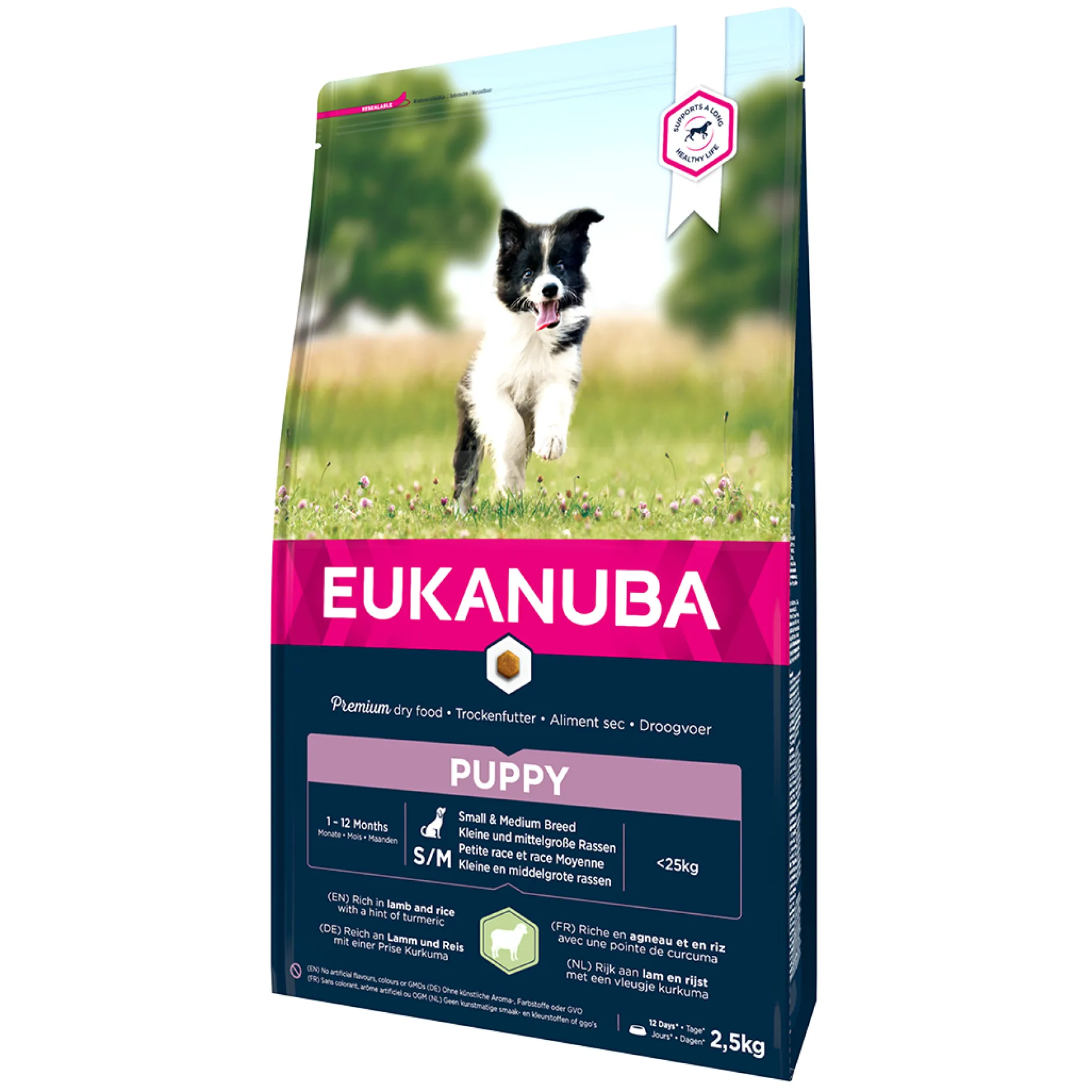 ohgreen Euk dog puppy-junior small &medium lamb&rice