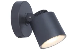 ohgreen Explorer wandlamp donkergrijs led 5.9w