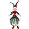 ohgreen Figuur elf sitting on ball bordeaux groen