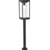 ohgreen Flair solar bollard zwart e27 2.4ww
