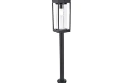 ohgreen Flair solar bollard zwart e27 2.4ww