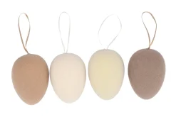 ohgreen Flock natuurlijk bruin ei 11x11x15