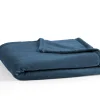 ohgreen FLOCON THROW 130x180 Fjord (dark blue) Polaire
