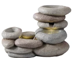 ohgreen Fontein opgestapelde keien