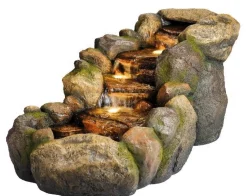 ohgreen Fontein rotsen naar branding