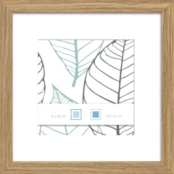 ohgreen fotolijst halmstad vintage eik 15x15 cm