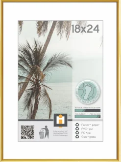 ohgreen fotolijst kyoto goud 18x24 cm