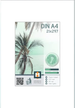 ohgreen fotolijst kyoto wit 21x30 cm