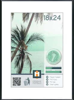 ohgreen fotolijst kyoto zwart 18x24 cm