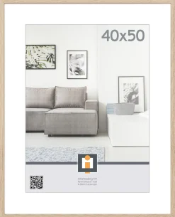 ohgreen fotolijst livorno vintage eik 40x50 cm