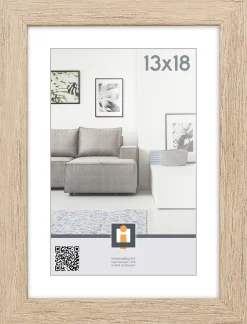 ohgreen fotolijst livorno vintage eik 13x18 cm