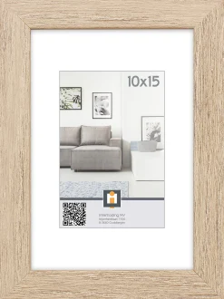 ohgreen fotolijst livorno vintage eik 10x15 cm